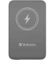 Manyetik Power Bank 10000 mAh, Kablosuz Şarj Cihazı 15 W, USB-C ile 20 W PD, Küçük ve Manyetik Powerbank iPhone 15, 14, 13, 12, Pro, Max, Samsung, iPad için, Gri