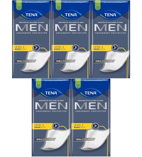 Tena Men Emici Koruma Level 2 Erkek Mesane Pedi 100 Adet