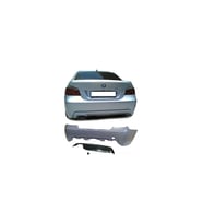 Bmw E60 2007-2010 Lci  Uyumlu Plastik Boyasız M.tech Arka Tampon