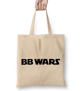 Bb Wars Yellow And White Bez Çanta Uzun Saplı