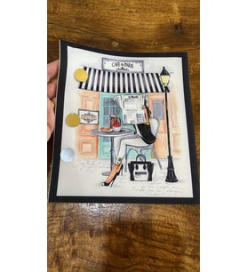 3 BOYUTLU ZİRKON TAŞLI ARMA DİKİŞ APLİKE 22X19 CM