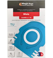 Lexroo Miele Uyumlu TU Guard L1 - Guard S1 - CO Guard M1 Toz Torbası ve Mikro Filtre 12557060