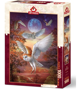 Art Puzzle Ayışığı Baykuşları 1000 Parça Puzzle 5273