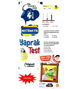 4.Sınıf Bilgiseli Matematik Yaprak Test