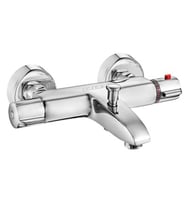 ECA Termostatik Banyo Bataryası Isı Ayarlı Dereceli 102102340 (Krom)