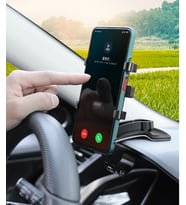 Araba Gösterge Üstüne Takılan 360 Oynar Başlıklı Telefon Tutucu