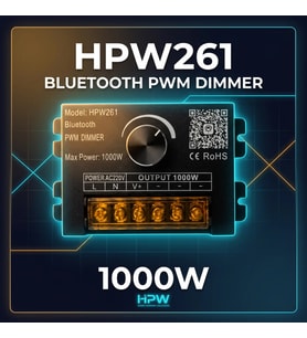 220 Volt 1000 Watt Modül Neon ve Şerit Led Bluetooth ve Manuel HPW261 Dimmer