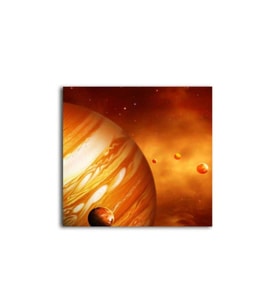 Jupiter Ve Uyduları Tablo - 106942 - 40x60 Cm