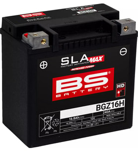 Bs BGZ16H Sla Max 1999-2003 Kawasaki VN 800 Drifter Uyumlu Akü Jel Akü