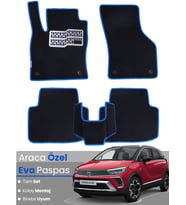 OPEL CROSSLAND (2020-2025) Uyumlu EVA Paspas Tam Set–Araca Özel,Kolay Montaj,Oto Paspas