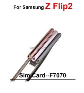 Samsung Z Flip 2  Sim Aparatı Sim Tray (Açık Pembe)