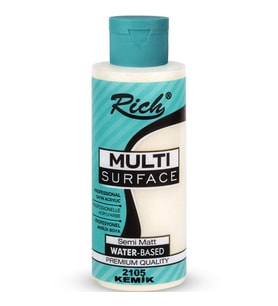 Rich Akrilik Boya Multi Surface 120 CC Kemik 2105