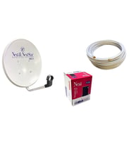 Nextstar 50 cm Karavan Çanak Anten + Next Tekli Lnb + 10 Metre Uydu Anten Kablo