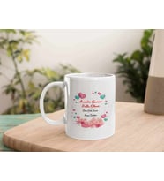 Anneler Gününe Özel Baskılı Kupa Bardak - Model 44 (Beyaz)