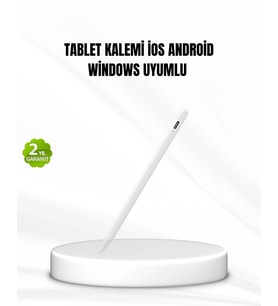 Mey İthalat® Akıllı Dokunmatik Kalem – Type-C Şarjlı, Manyetik, Pencil Alternatifi Stylus Pen