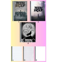 Teen wolfA4 defter 3 adet çizgili + kareli + çizgisiz büyük boy 21*29 cm süper set