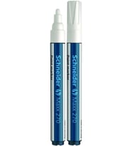Schndeir Schneider Permanent Markör Boya Kalemi Maxx 1-3 Mm Beyaz 270 (10 Lu Paket)