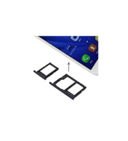 Samsung Galaxy J7 Max Sm G615F Sim Kart Yuvası Sim Kart Çekmecesi Siyah
