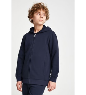 Çocuk Fermuarlı Kapüşonlu Sweatshirt 25S-3263-25N