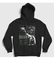 Presmono Unisex Siyah Alligator Bites Müzik Doechii Kapüşonlu Sweatshirt 541351tt