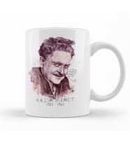 Nazım Hikmet Kupa Bardak Porselen