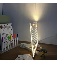 River World 20 cm x 30 cm Ebatında Büyük Boy Çizim ve Yazı Tahtası Led Aydınlatmalı