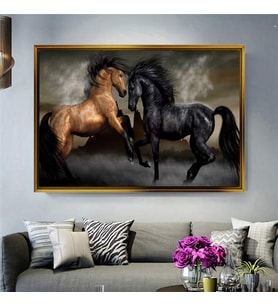Altın Çerçeveli dekoratif tablo a783 (Gold)