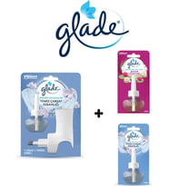 Glade Elektrikli Oda Kokusu Kit Temiz Çarşaf Ferahlığı + Yedek Çarşaf + Yedek Bahar