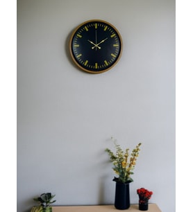 36 Cm Kahverengi Duvar Saati
