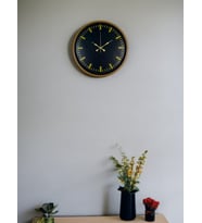 36 Cm Kahverengi Duvar Saati