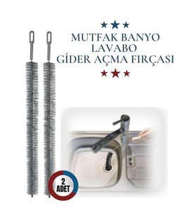 TransForMacion Mutfak Banyo Lavabo Gider Açma Fırçası 2 Adet  715413