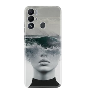 Tecno Pova Neo Kılıf Resimli Desenli Baskılı Silikon Mistic Woman 1361