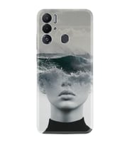 Tecno Pova Neo Kılıf Resimli Desenli Baskılı Silikon Mistic Woman 1361