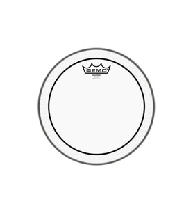 REMO PS-0310-00 Pinstripe Clear Davul Derisi (Profesyonel - 10 İnç Tom Derisi)  Çift Katlı (7-mil), Kenardan Susturuculu Şeffaf Yapı, Rock ve Pop İçin İdeal Islak ve Derin Tını  Ölçüler: 10 İnç Çap