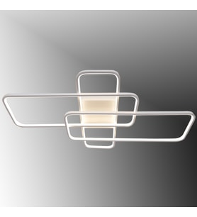 TT040-BY TT Aydınlatma Mat Beyaz Plofonyer Led Avize (Beyaz)