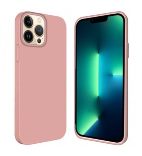 Apple iPhone 13 Pro 6.1'' İçi Kadife Silikon Kılıf Rose