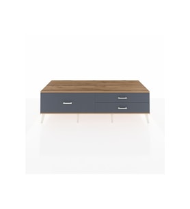 Kronos TV Ünitesi 3 Çekmeceli  176x59x51 Aytaşı-Çam/Antrasit