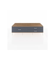 Kronos TV Ünitesi 3 Çekmeceli  176x59x51 Aytaşı-Çam/Antrasit