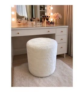 Peluş Çok Amaçlı Dekoratif Puf Koltuk