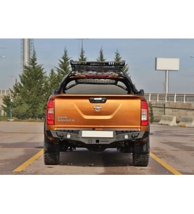 Nissan Navara Uyumlu Off Road Arka Tampon Koruma 2010-2021 Aqm-S20 Parça