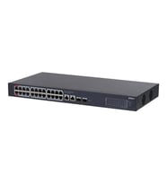DAHUA 24port CS4228-24GT-240 Gigabit 2-FSP 2-Uplink 240w Full PoE Cloud Switch