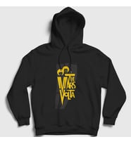 Presmono Unisex Siyah Band The Mars Volta Kapüşonlu Sweatshirt 445890tt