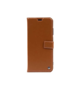 Samsung Galaxy M52 Uyumlu Kılıf Zore Kar Deluxe Kapaklı Kılıf (Kahverengi)