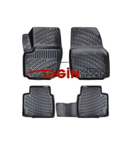 Mondeo 2009 3D Havuzlu Paspas Siyah