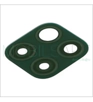 Tkgz - P40 LİTE Arka Kamera Camı Lens (YEŞİL)