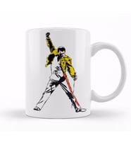 Queen Freddie Mercury Kupa Bardak Porselen