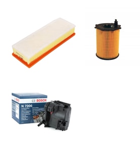 Bosch Filtre Bakım Seti Suzuki SX4 1.6 DDIS Dizel 2006-2012 Hava + Yağ f. + Yakıt Filtre Bosch