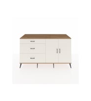 Kronos Konsol 2 Raflı 3 Çekmeceli 2 Kapaklı 176x59x99 Çam-Aytaşı