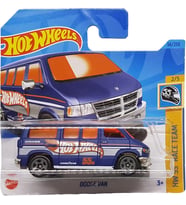 Hot Wheels - Dodge Van - Hw 55 Race Team 2/5 - Hkh67 - Short Card - Good Year - Ram - Mattel 2023 (Çok Renkli)