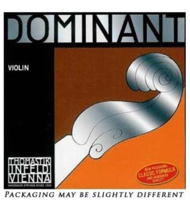 Thomastik 131 Dominant Keman Tek Teli - A (La) (Profesyonel - Alüminyum Sarım)  Sentetik Çekirdek Üzerine Alüminyum Sargı, Parlak ve Net Tını, Yüksek Akort Kararlılığı  Uyum: 4/4 Kemanlar İçin 2. Tel (Tek Dal)